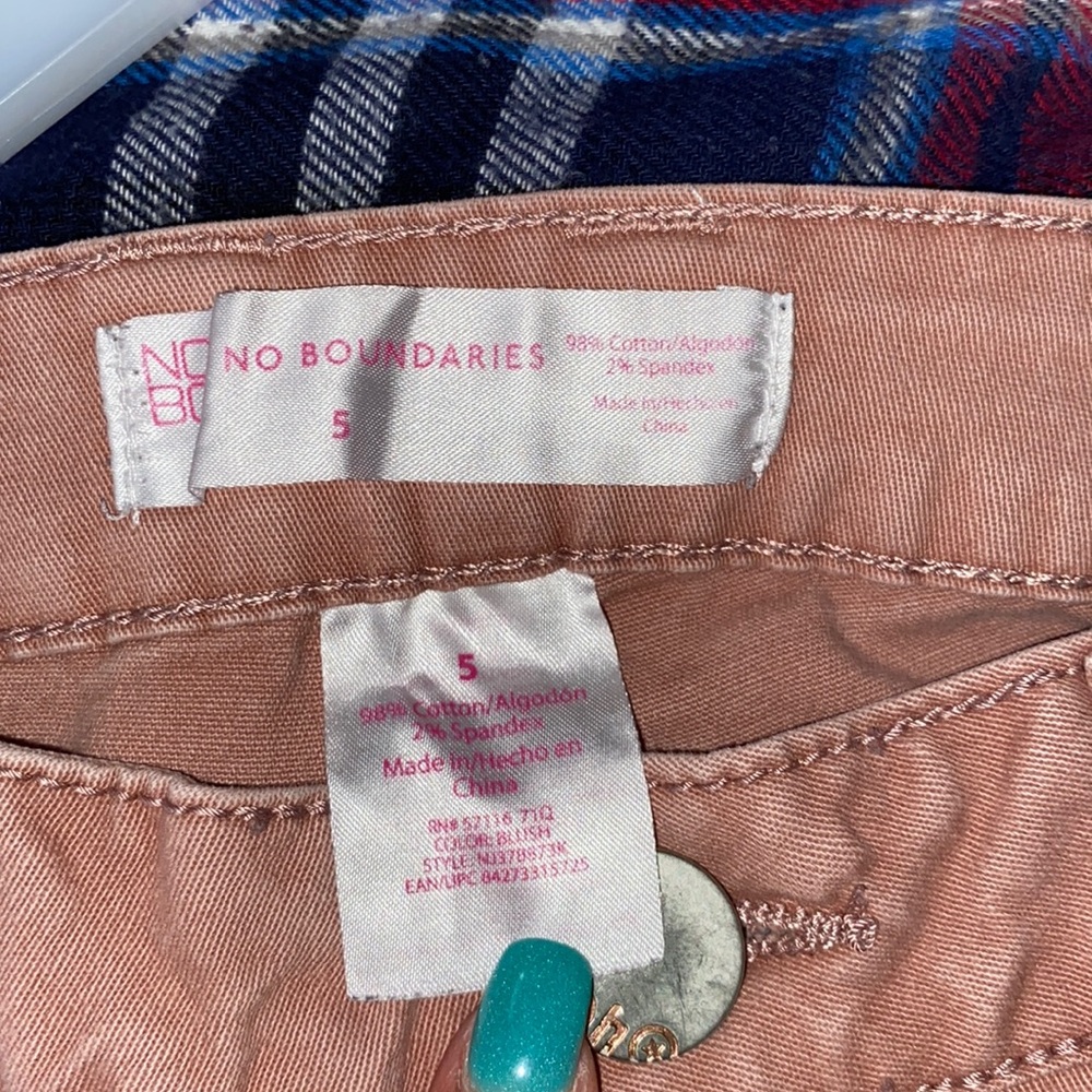 Light pink pants